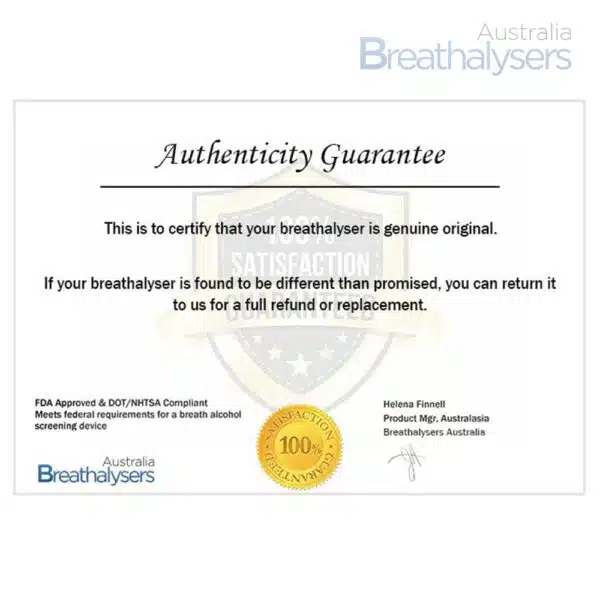 BACtrack Authenticity Guarantee