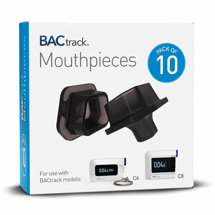 BACtrack C6 and C8 Mouthpieces