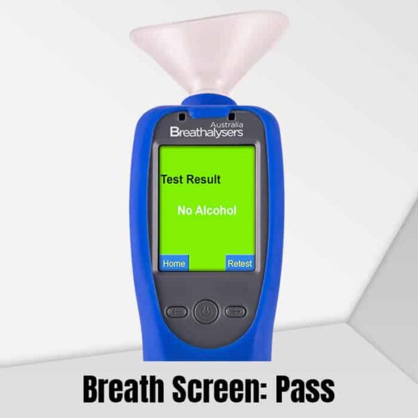 Breath Screen: Pass