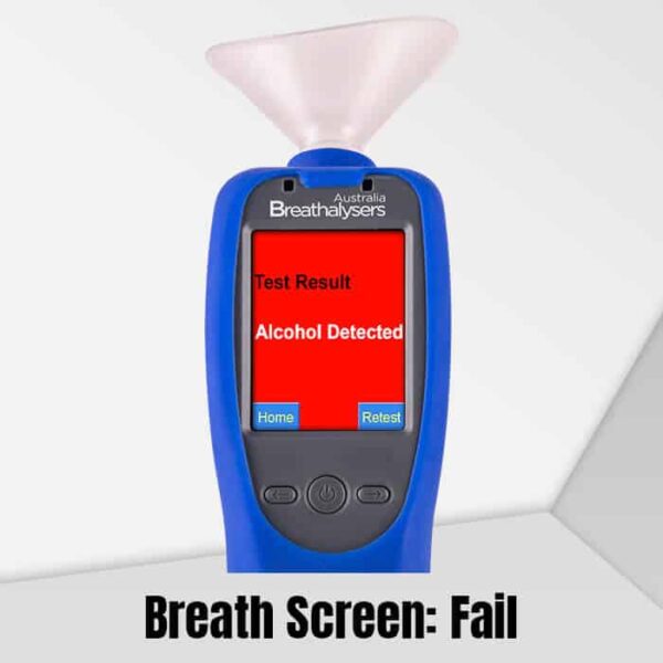 Breath Screen: Fail