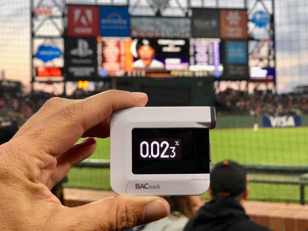 The BACtrack portable breathalyzer that you can carry anywhere