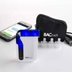 BACtrack Mobile breathalyser with extra mouthpieces and pouch