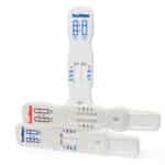 Three pieces of ToxWipe 7 Saliva Drug Test Kit